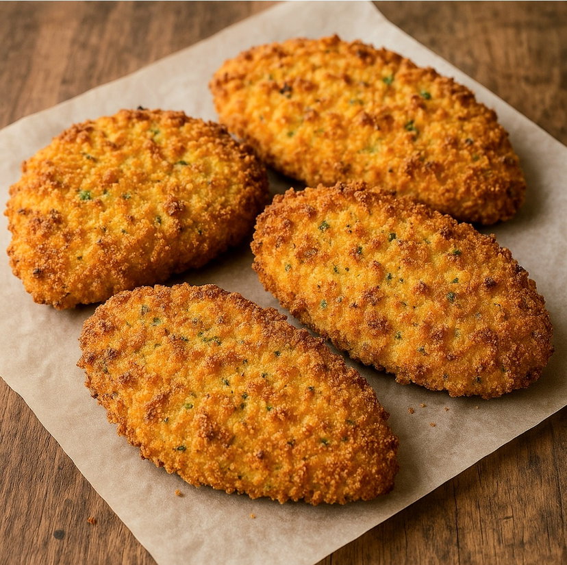 Cotolette di pollo e zucchine in friggitrice ad aria: la ricetta leggera e croccante preview