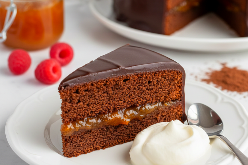 Torta Sacher in friggitrice ad aria preview