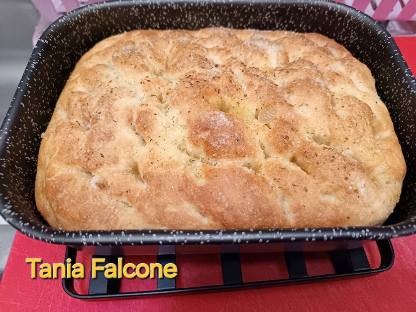 Focaccia soffice in friggitrice ad aria, una nuvola preview