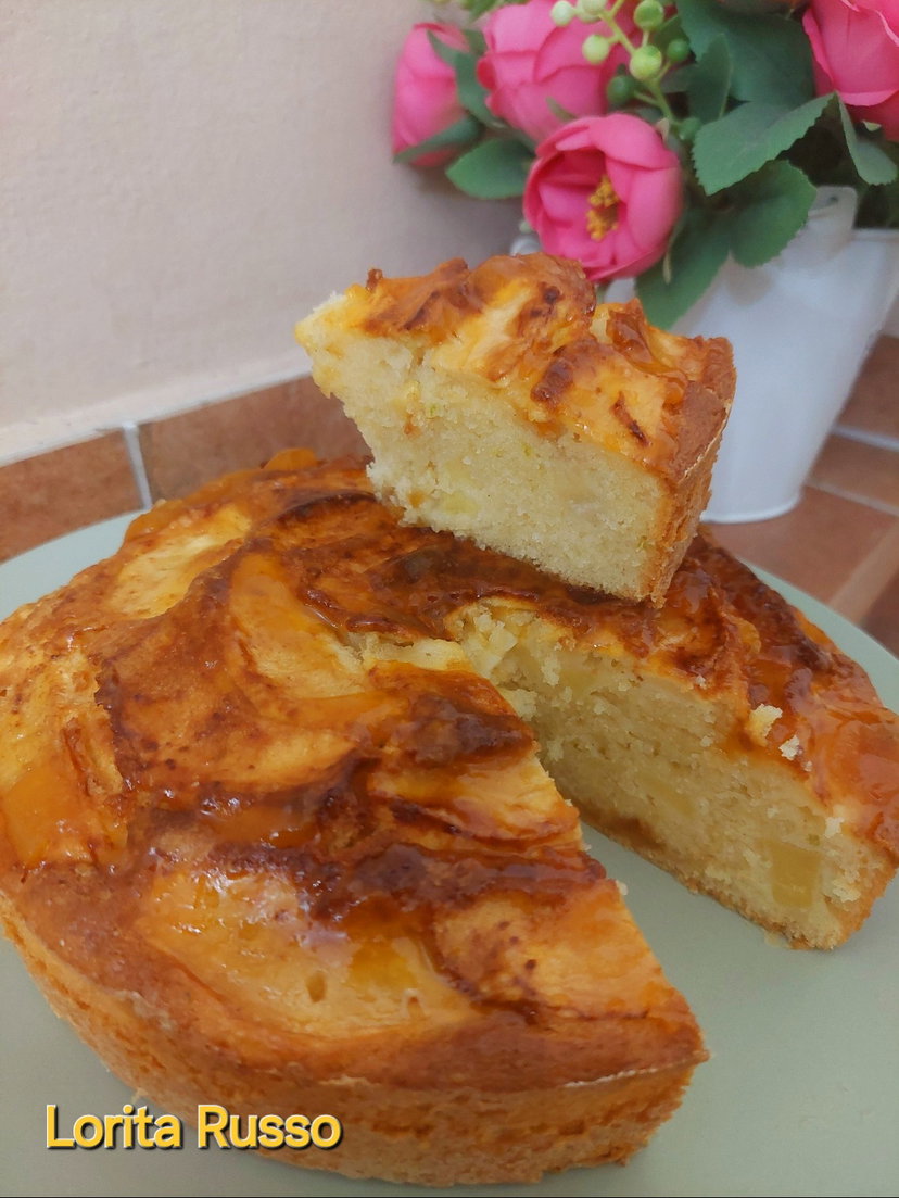 Torta di mele allo yogurt in friggitrice ad aria, troppo soffice preview