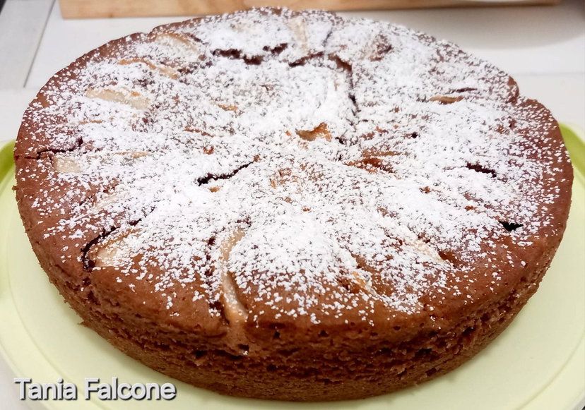 Torta pere e cioccolato in friggitrice ad aria preview