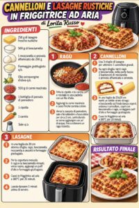 Cannelloni e lasagne