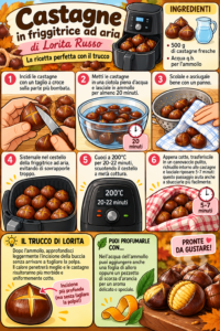 Castagne friggitrice ad aria
