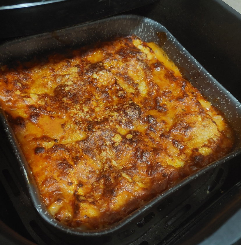 Cannelloni e lasagne rustiche in friggitrice ad aria preview
