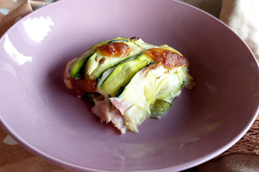 Lasagne di zucchine veloci in friggitrice ad aria: la ricetta filante e pronta in 15 minuti preview