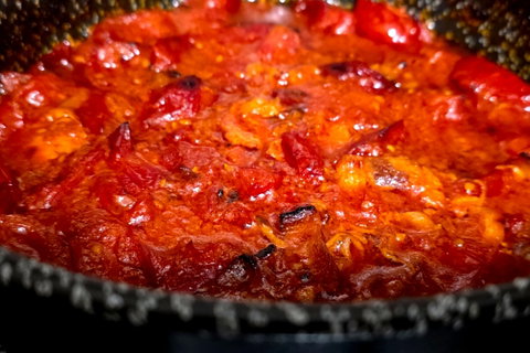 Sugo pomodorini e pancetta in friggitrice ad aria: il condimento furbo per la pasta preview