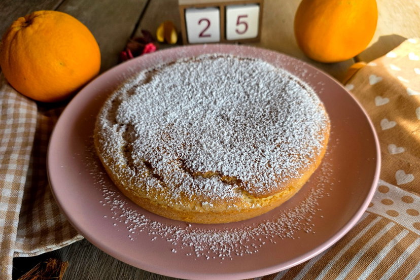 Torta nuvola all’arancia in friggitrice ad aria: soffice, profumata e facilissima preview