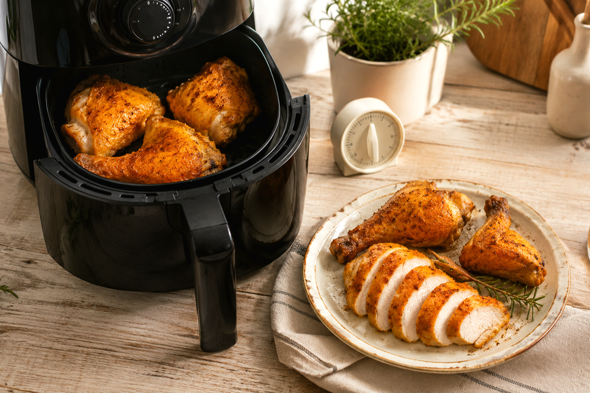 Tempi di cottura pollo in friggitrice ad aria: guida completa article-post