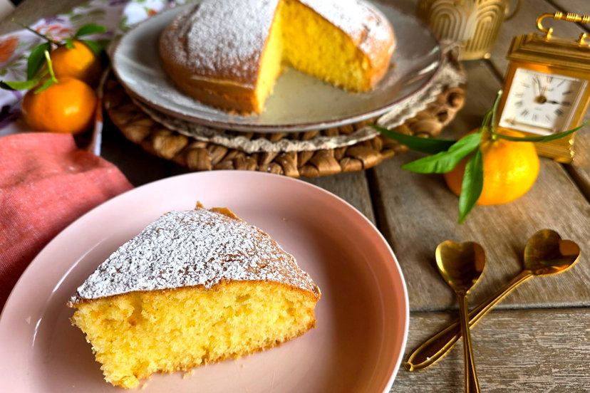 Torta mandarino 3-2-1 di Lorita in friggitrice ad aria: soffice, profumata e facilissima preview