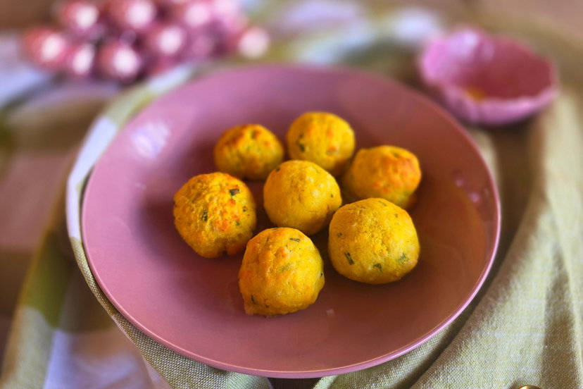 Palline di patate alla curcuma in friggitrice ad aria: la ricetta furba preview