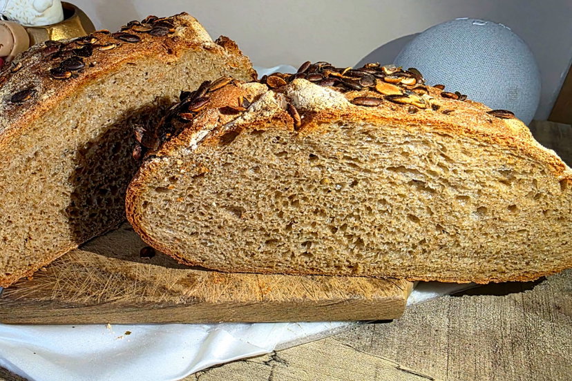 Pane veloce ai cereali integrale in friggitrice ad aria preview