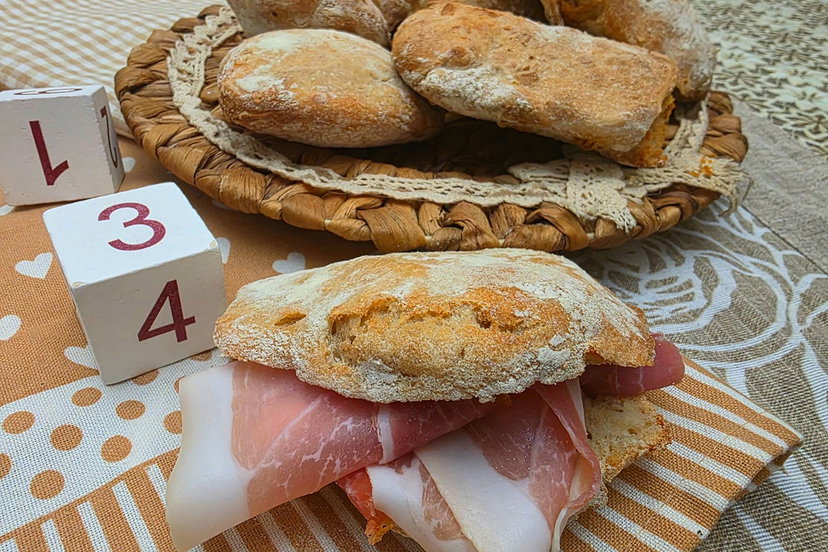Ciabatte di farro in friggitrice ad aria preview