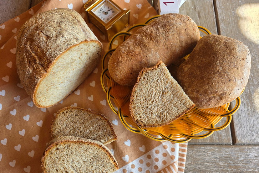 Pane veloce con lievito madre in friggitrice ad aria preview