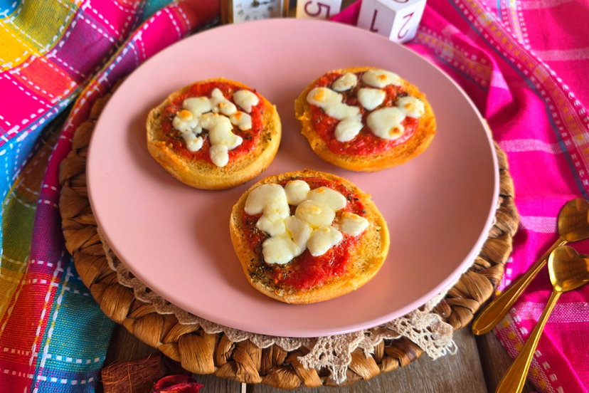 Pizzette veloci di Lorita senza lievitazione in friggitrice ad aria preview