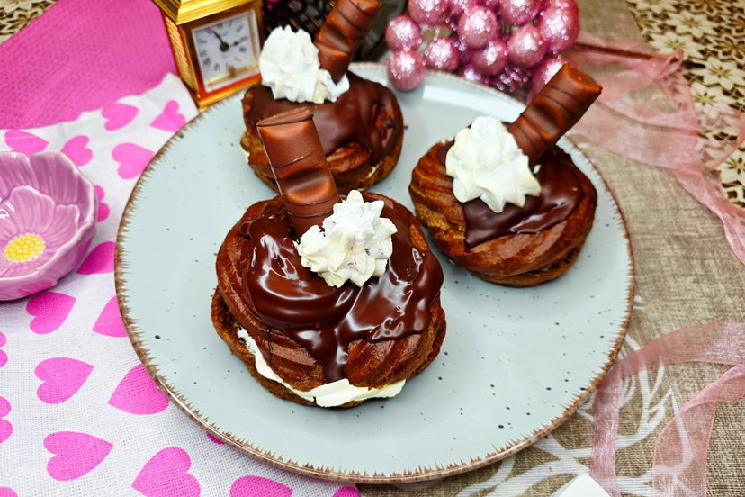 Zeppole Kinder Bueno in friggitrice ad aria preview
