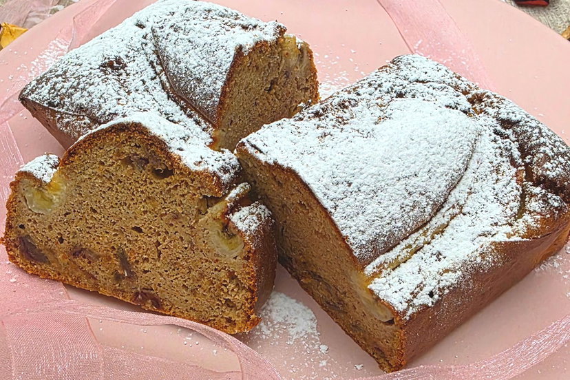 Plumcake alle banane senza farina in friggitrice ad aria preview