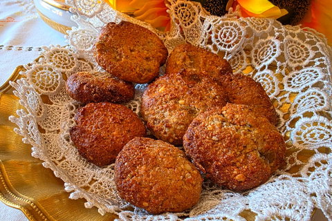 Biscotti ai fichi 2 ingredienti in friggitrice ad aria: facilissimi e senza farina preview