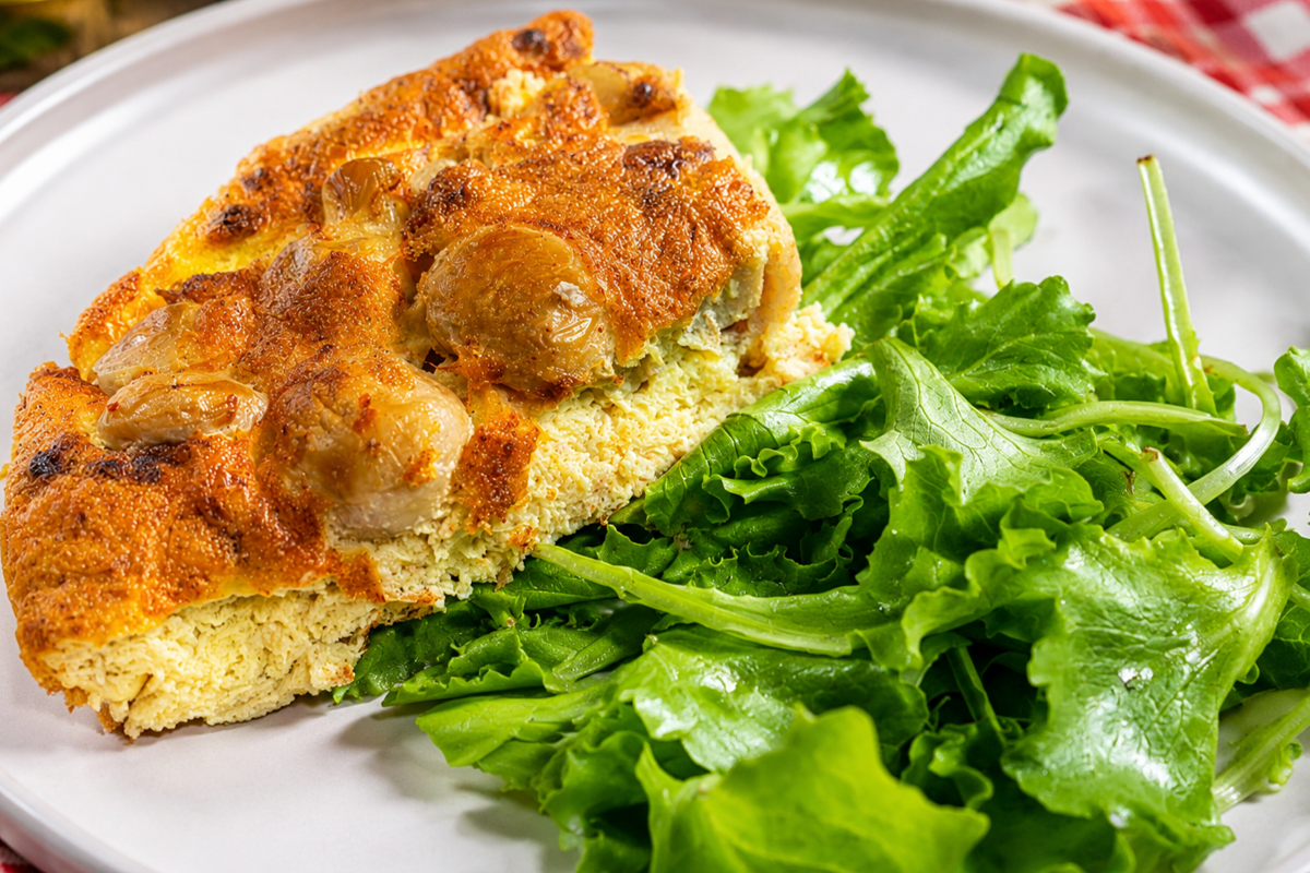 Frittata di funghi in friggitrice ad aria article-post