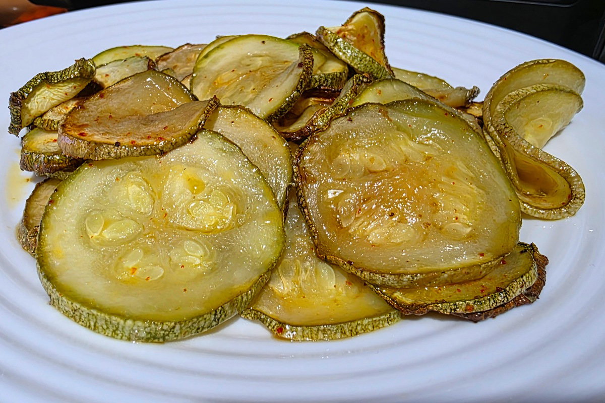 Zucchine agropiccanti in friggitrice ad aria article-post