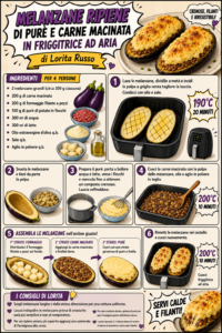 Melanzane carne e purè