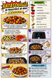 Friggischeda Ratatouille in friggitrice ad aria