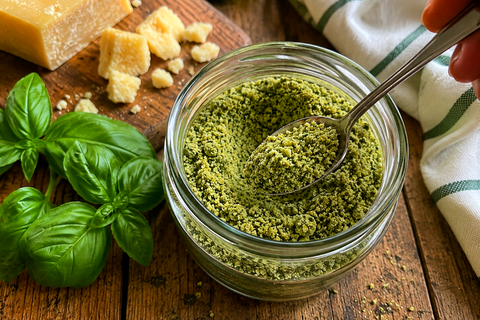Parmigiano verde, solo 2 ingredienti per una ricetta facilissima preview