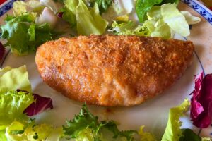 Sofficini di pollo fatti in casa in friggitrice ad aria