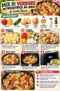 Mix verdure friggitrice ad aria 