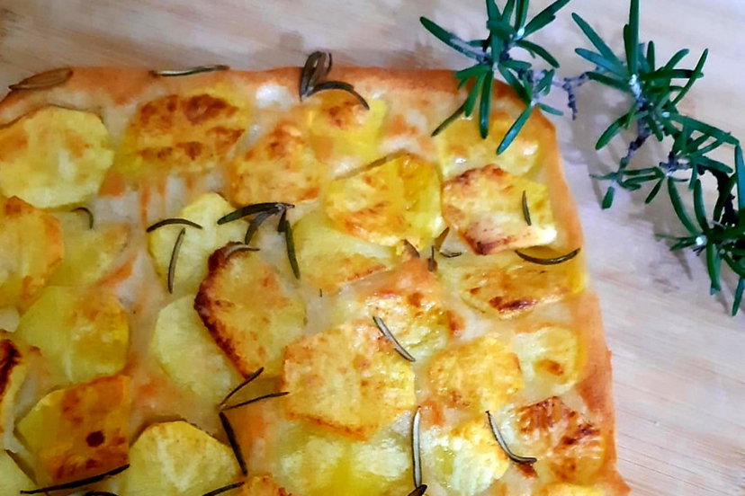 Pizza di patate con impasto liquido in friggitrice ad aria, scarica la FRIGGISCHEDA preview