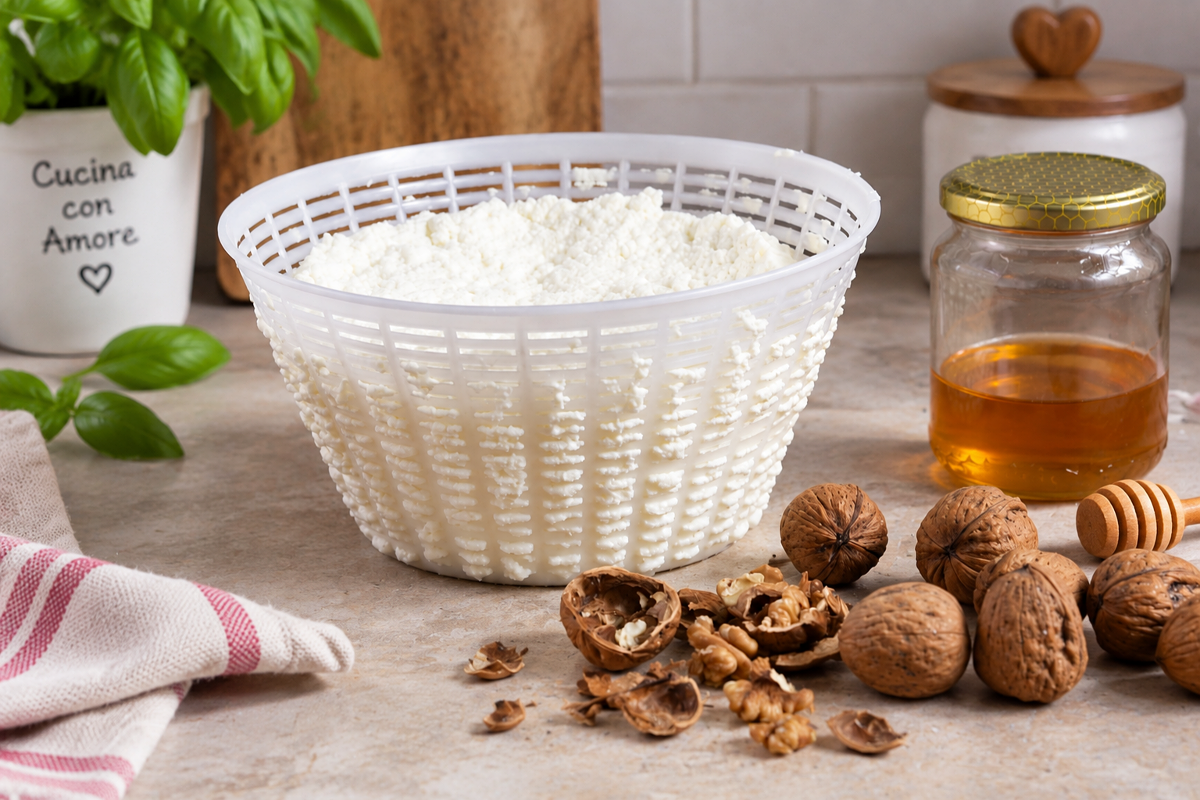 Ricotta fatta in casa con 2 ingredienti article-post