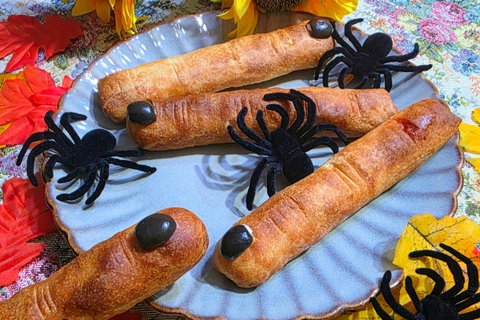 Dita da strega salate di Halloween in friggitrice ad aria, spaventose e facilissime preview