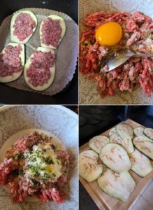 Melanzane ripiene in friggitrice ad aria