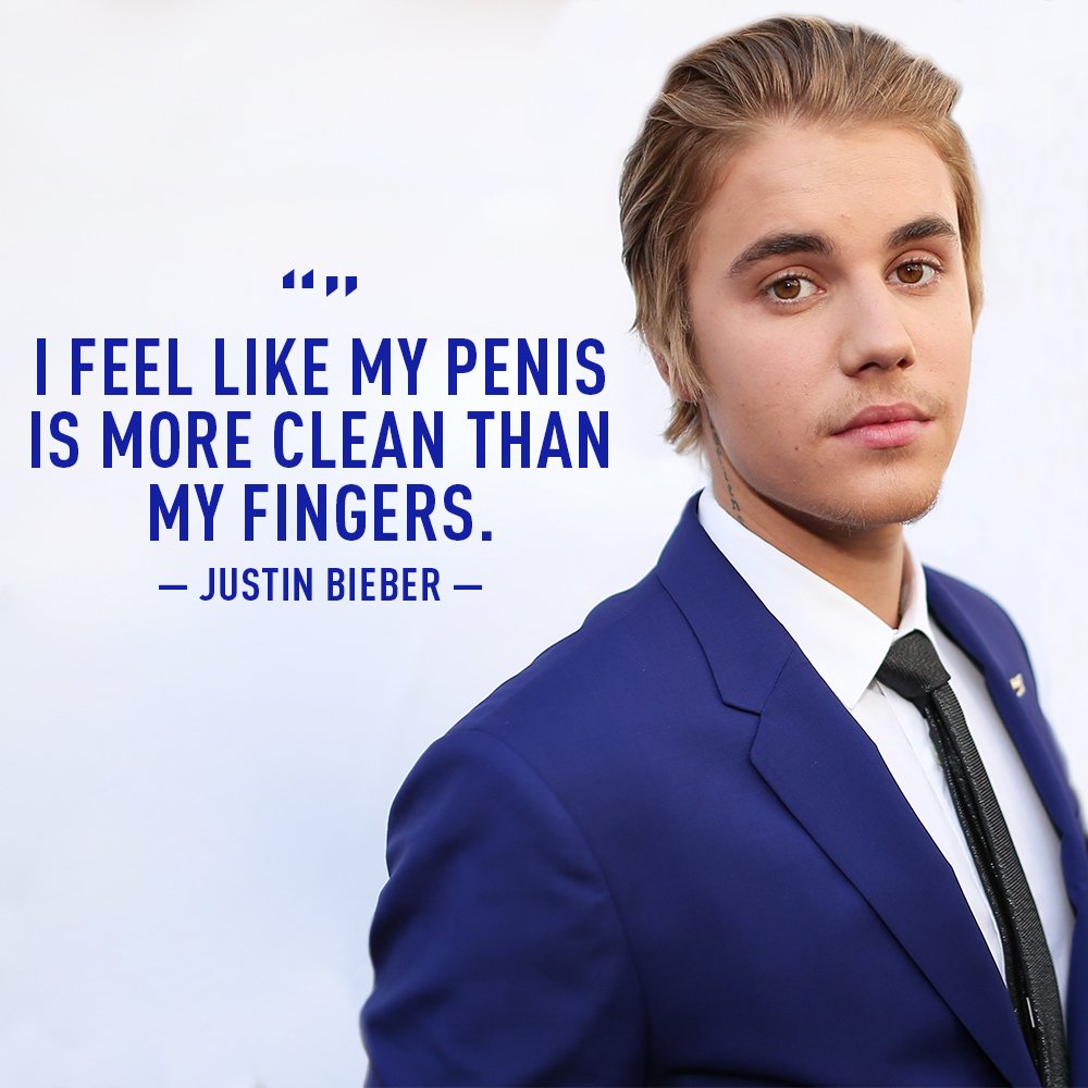 Non Justin Bieber hanno un grosso pene