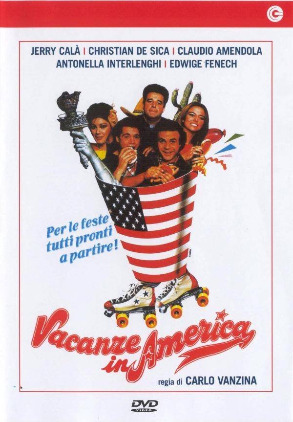 Cinepanettoni, Vacanze in America, poster, Casaro