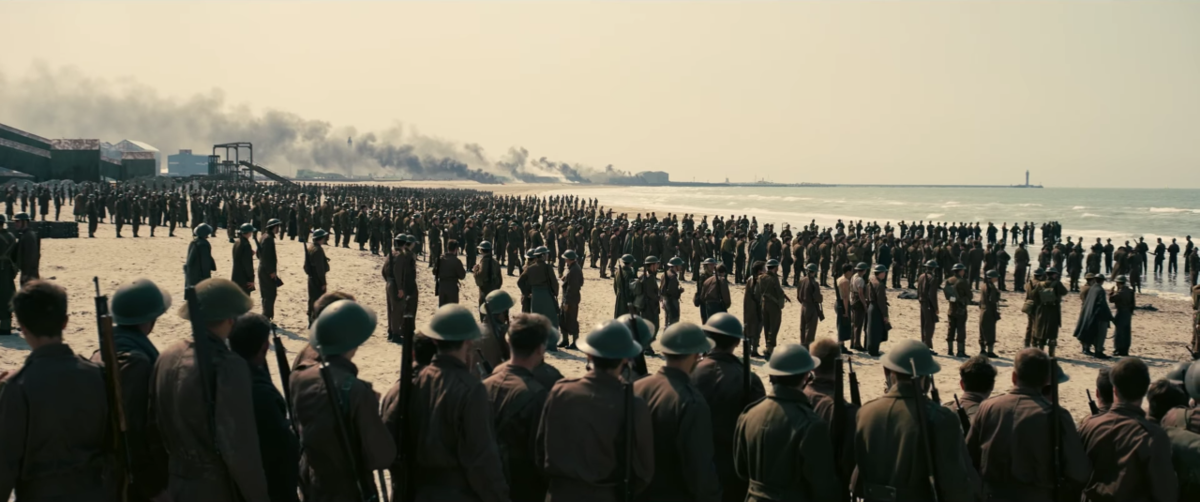 La spiaggia di Dunkirk vista da Christopher Nolan