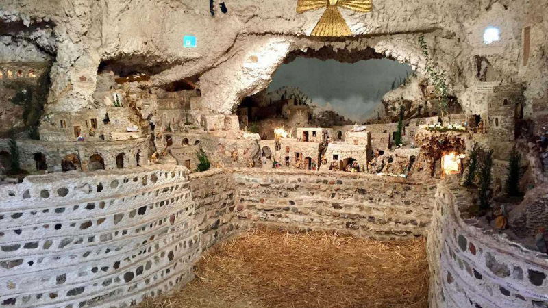 presepe netturbini roma
