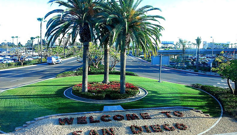 come raggiungere san diego dall'aeroporto