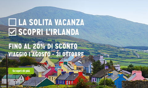 Aer Lingus: voli estivi per l'Irlanda scontati fino al 20% preview