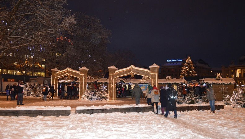 mercatino natale zurigo bellevue