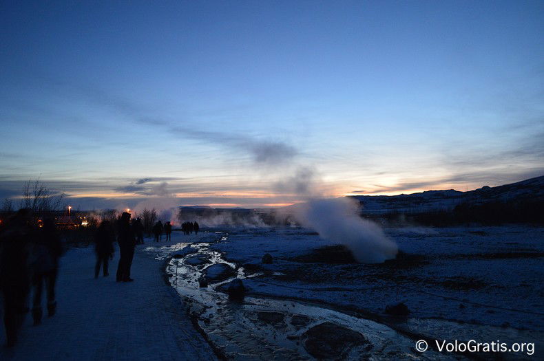 foto islanda geyser