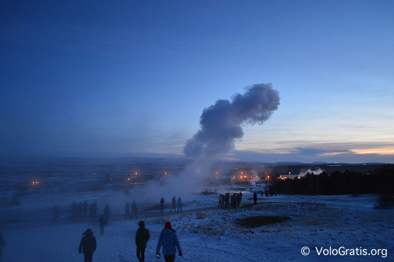 foto islanda geyser