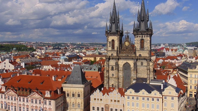 partenza per praga