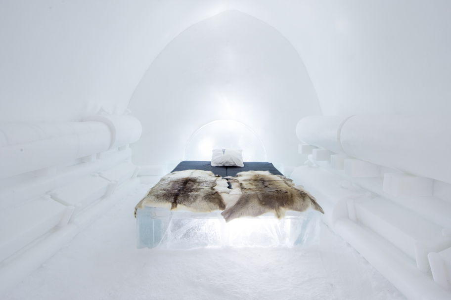 Icehotel, l'hotel di ghiaccio nella Lapponia Svedese
