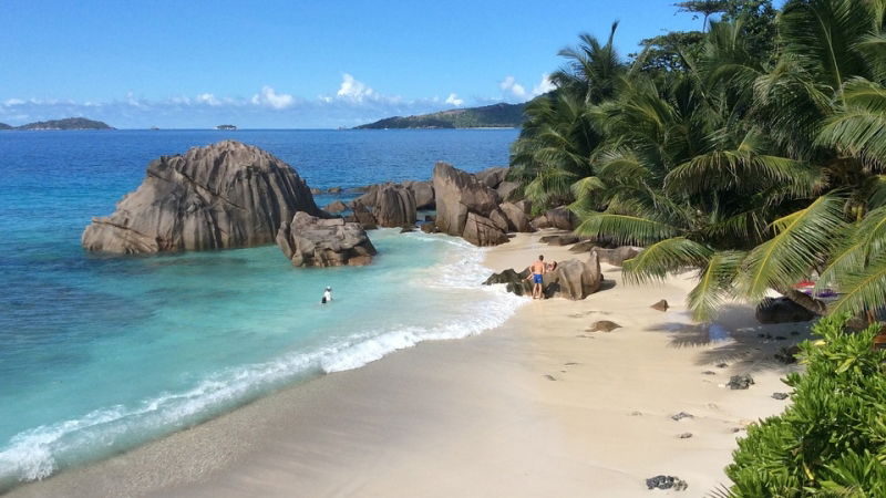 partenza per le seychelles