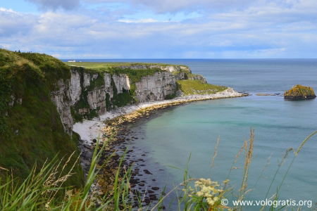 foto irlanda del nord scogliere