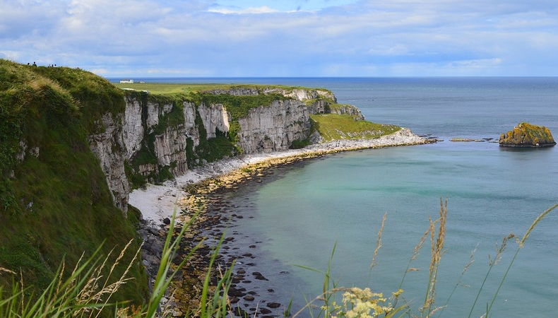 foto irlanda del nord scogliere