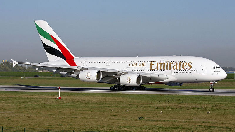 esperienza di volo su a380 emirates