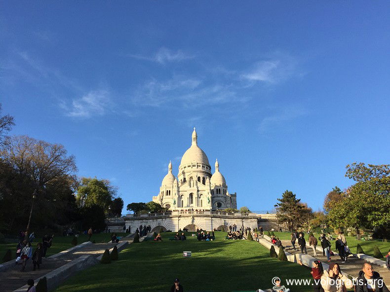 foto parigi basilica sacro cuore