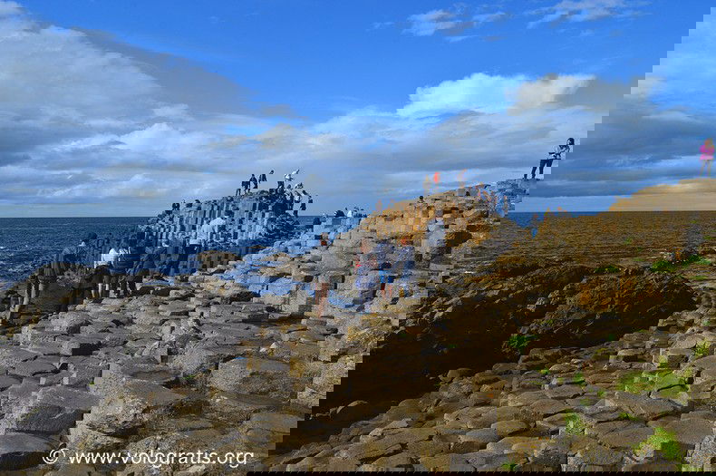 foto irlanda del nord giants causeway