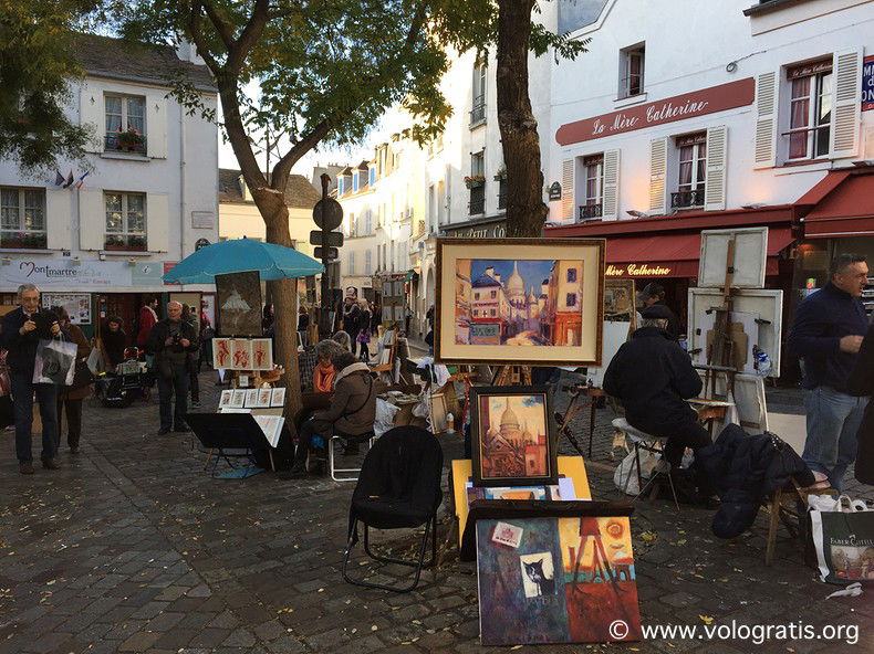 foto parigi montmartre